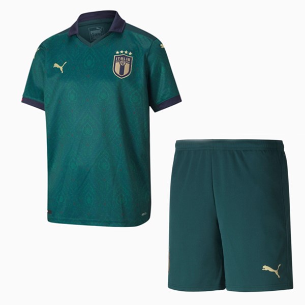 Camiseta Italia Tercera equipo Niños 2020 Verde
